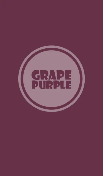 [LINE着せ替え] Simple grape purple Theme v.5 (jp)の画像1