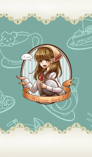 [LINE着せ替え] カフェみたいの画像1