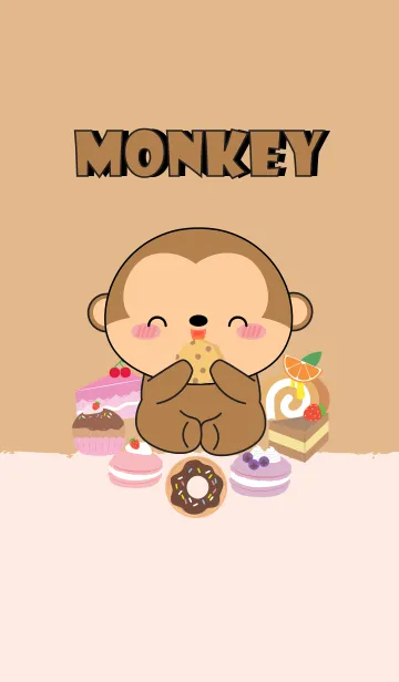 [LINE着せ替え] monkey ＆ bakery Theme (jp)の画像1