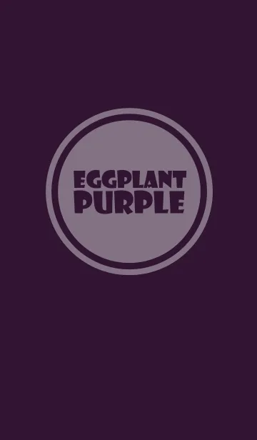 Simple eggplant purple Theme v.5 (jp)の着せ替えメイン画像