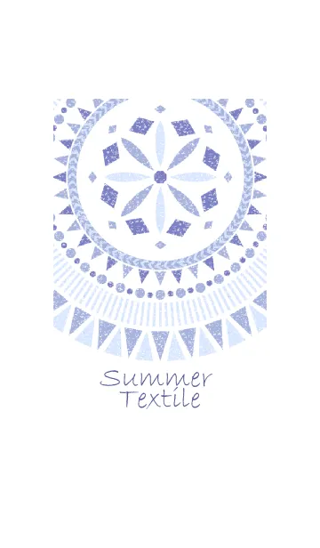 [LINE着せ替え] Summer Textileの画像1
