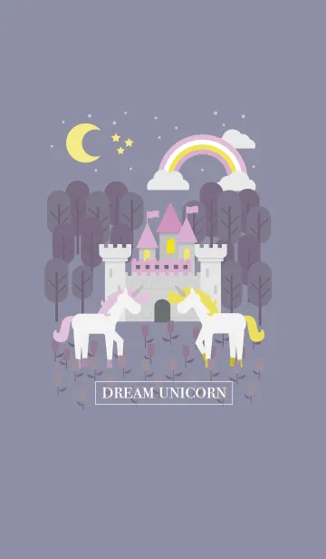 [LINE着せ替え] Dream unicorn #pink JPの画像1