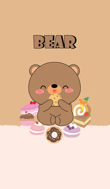 [LINE着せ替え] Bear ＆ bakery Theme (jp)の画像1