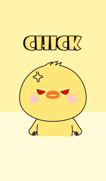 [LINE着せ替え] Big Head Chick Theme (jp)の画像1