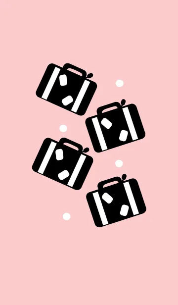 [LINE着せ替え] Cute baggage themeの画像1