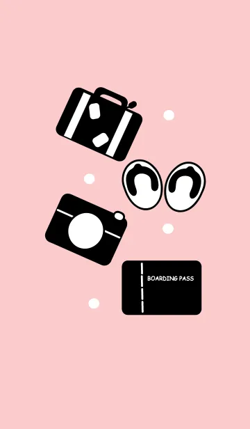 [LINE着せ替え] Cute traveling items themeの画像1