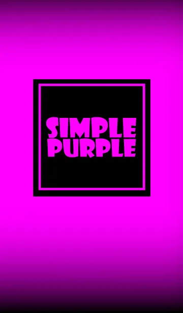 [LINE着せ替え] Simple purple and black theme vr.3 (jp)の画像1