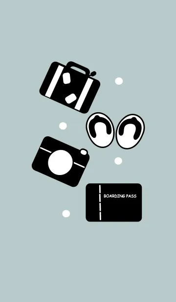 [LINE着せ替え] Cute traveling items theme 2の画像1