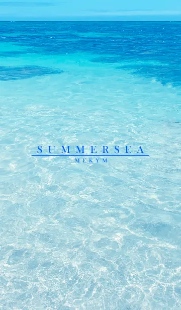 [LINE着せ替え] SUMMER SEA 19の画像1