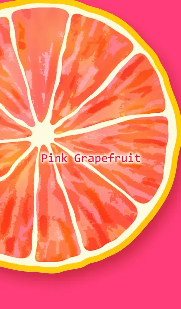 [LINE着せ替え] ピンクグレープフルーツの画像1