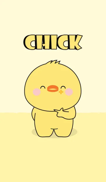 [LINE着せ替え] I Love Cute Chick Theme (jp)の画像1