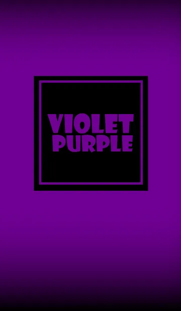 [LINE着せ替え] Violet purple and black theme vr.3 (jp)の画像1