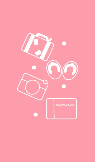 [LINE着せ替え] Cute traveling items theme 4の画像1