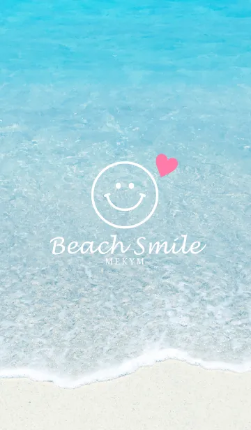 [LINE着せ替え] Blue Beach Smile 23の画像1