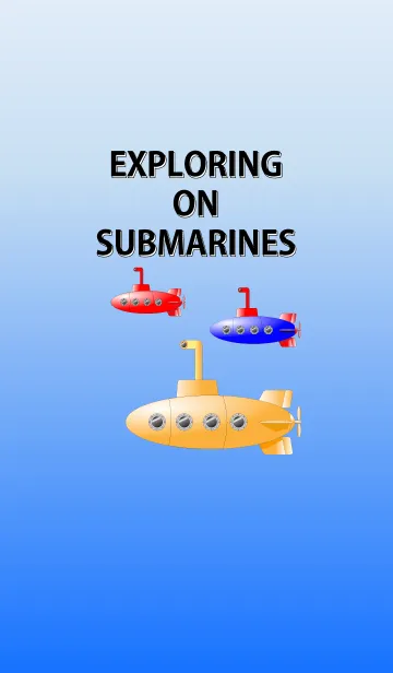 [LINE着せ替え] 潜水艦で探険の画像1