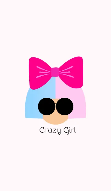 [LINE着せ替え] Crazy Girl.の画像1