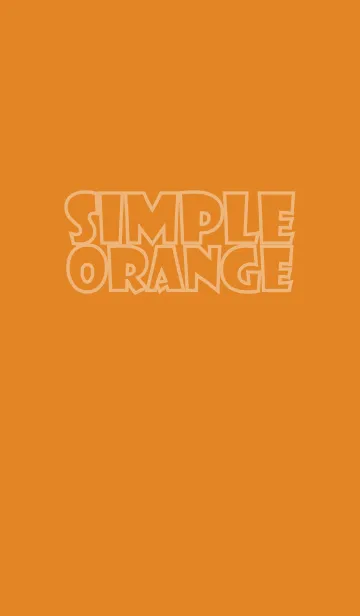 [LINE着せ替え] I Love Orange theme (jp)の画像1