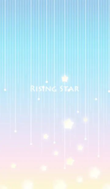 [LINE着せ替え] Rising Star/ブルー18の画像1