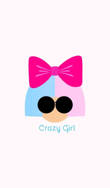 [LINE着せ替え] Crazy Girl 3.の画像1