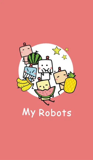 [LINE着せ替え] My robots 3の画像1