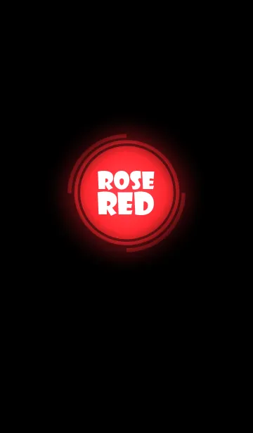 [LINE着せ替え] Simple Rose Red in black theme vr.3 (jp)の画像1
