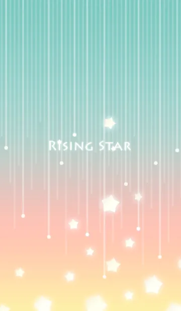 [LINE着せ替え] Rising Star/グリーン18の画像1