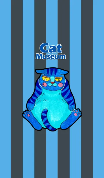 [LINE着せ替え] 猫博物館 30 - Stubborn Catの画像1