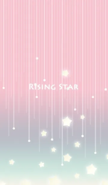 [LINE着せ替え] Rising Star/ピンク18の画像1