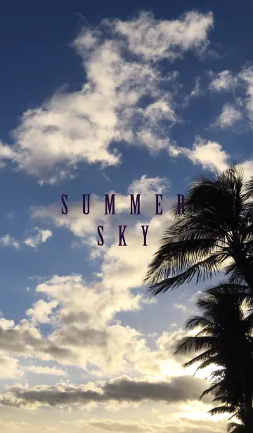 [LINE着せ替え] SUMMER SKY 11 -MEKYM-の画像1