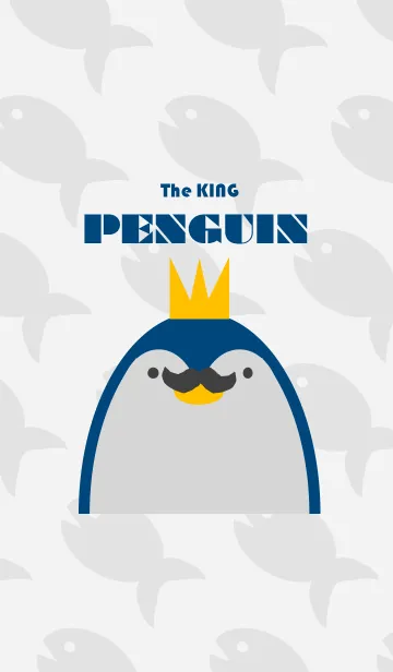 [LINE着せ替え] The king penguinの画像1