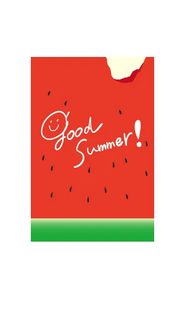 [LINE着せ替え] good summer！ suika ver.の画像1