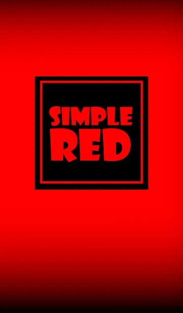 [LINE着せ替え] Simple red and black theme vr.3 (jp)の画像1
