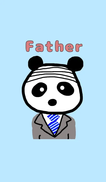 [LINE着せ替え] Father panda papaの画像1