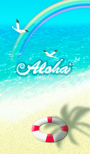 [LINE着せ替え] ハワイ＊ALOHA+73の画像1