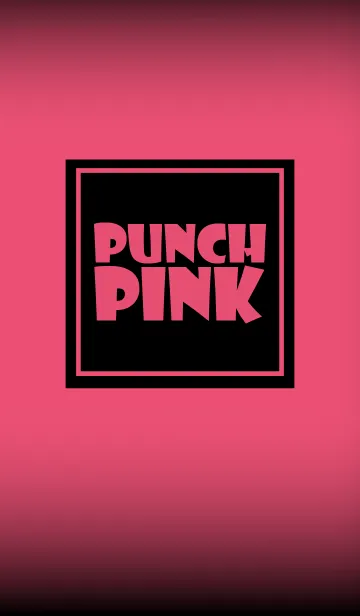 [LINE着せ替え] punch pink and black theme vr.3 (jp)の画像1
