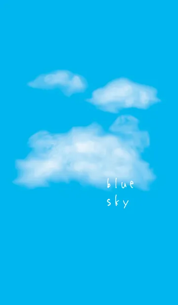 [LINE着せ替え] blue sky blueの画像1