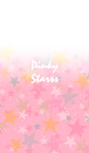 [LINE着せ替え] Pinky starsの画像1