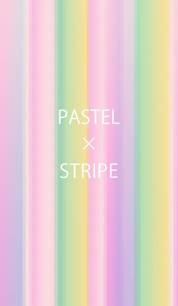 [LINE着せ替え] pastel＆stripe＠simpleの画像1