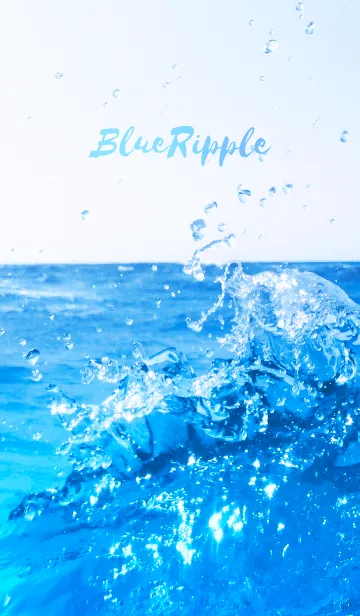 [LINE着せ替え] BlueRippleの画像1