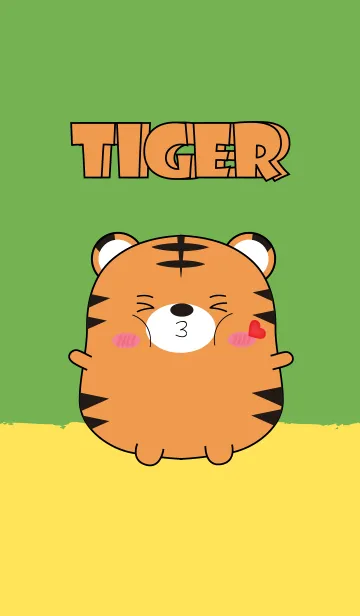 [LINE着せ替え] Emotions Fat Tiger (jp)の画像1