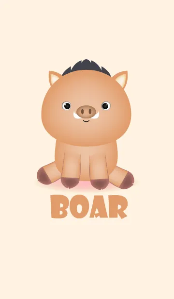 [LINE着せ替え] Love Love Boar Theme (jp)の画像1
