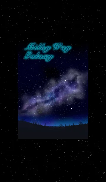 [LINE着せ替え] 天の川銀河の画像1