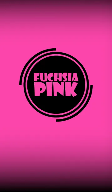 [LINE着せ替え] fuchsia pink and black theme v.4 (jp)の画像1