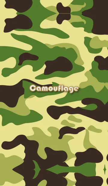 [LINE着せ替え] Camouflage Dress up 2.の画像1