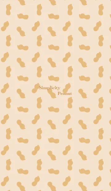 [LINE着せ替え] Simplicity Peanutの画像1
