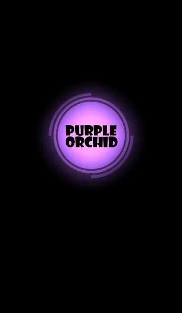 [LINE着せ替え] orchid purple in black theme vr.3 (jp)の画像1