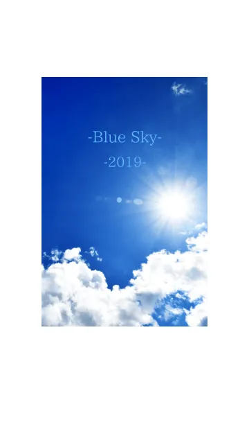 [LINE着せ替え] Blue Sky ～9～の画像1