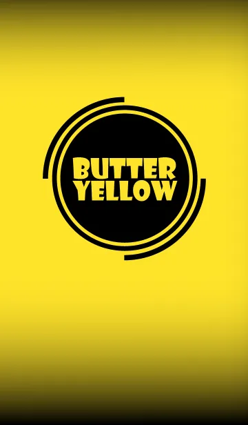 [LINE着せ替え] butter yellow and black theme v.4 (jp)の画像1