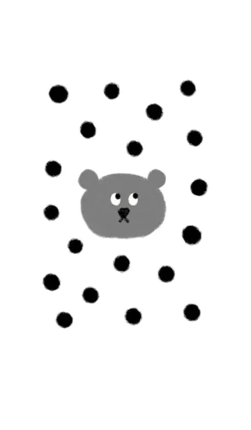 [LINE着せ替え] Crayon Slack cute bearの画像1