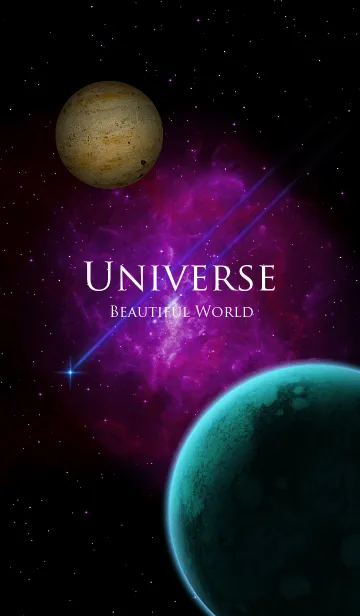 [LINE着せ替え] UNIVERSE - Beautiful World -の画像1